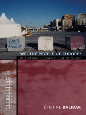 cover image of We, the People of Europe?